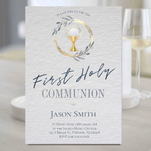 First Holy Communion Invitation