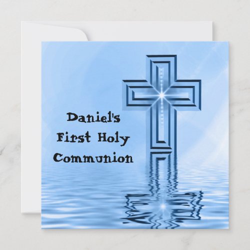 First Holy Communion Invitation