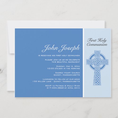 First Holy Communion Invitation