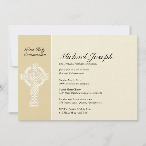 First Holy Communion Invitation