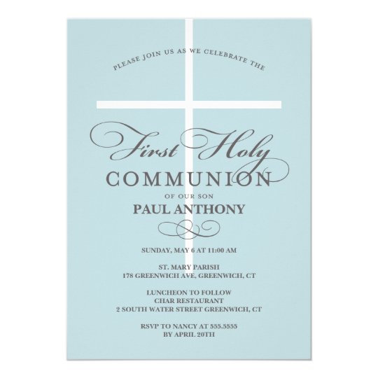 Invitations For Holy Communion 6