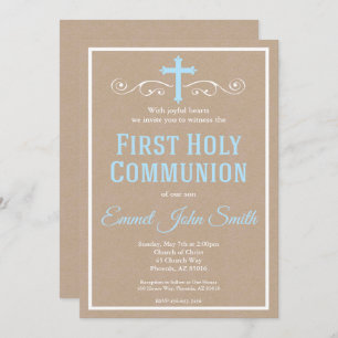 First Holy Communion Invitation, First Communion Invitation