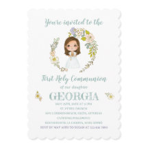 First Holy Communion invitation GEORGIA collection