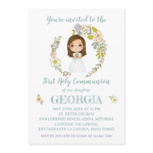 First Holy Communion invitation GEORGIA collection