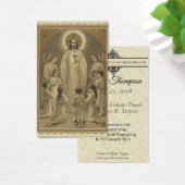 FIRST HOLY COMMUNION JESUS CHILDREN HOLY CARD (Desk)