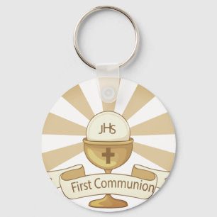 First Holy Communion Keychain