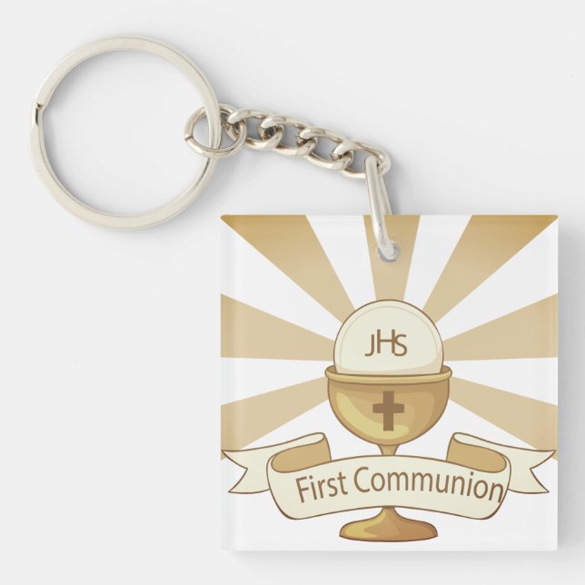 First Holy Communion Keychain (Front)