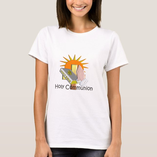 First Holy Communion Kids Gifts T-Shirt (Front)