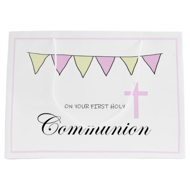 First Holy Communion Large Gift Bag (Front)