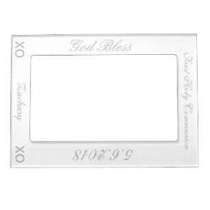 First Holy Communion Magnetic Vertical Photo Frame