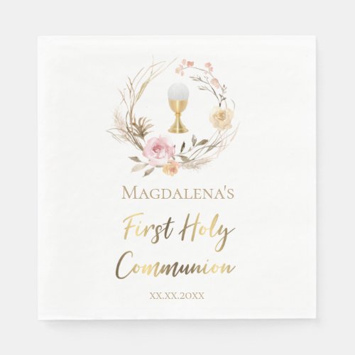 First Holy Communion  Napkins