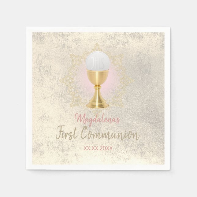 First Holy Communion Napkins (Front)