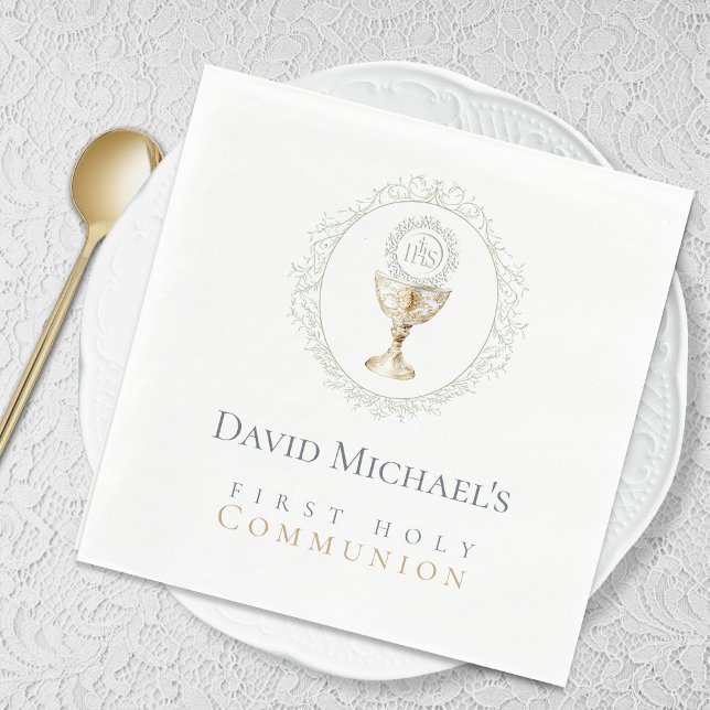 First Holy Communion Napkins (Creator Uploaded)