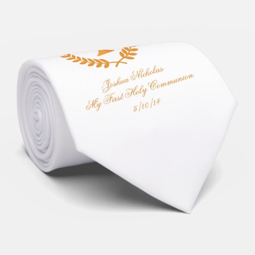 First holy communion neck tie