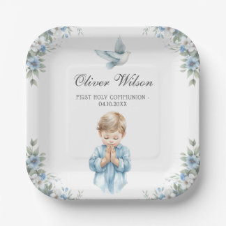 First Holy Communion Paper Plates