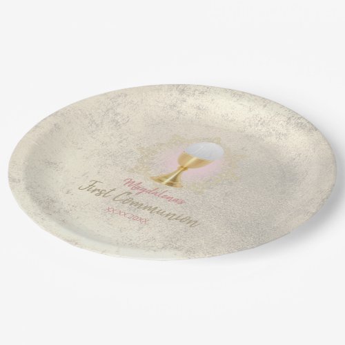 First Holy Communion Paper Plates
