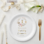First Holy Communion Paper Plates<br><div class="desc">First Holy Communion paper plates</div>