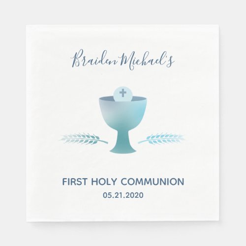 First Holy Communion Party _ Dinner Napkin Custom Napkins