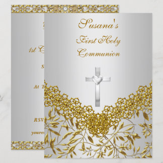 First Holy Communion Party Invitation