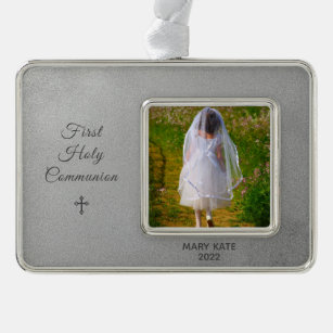 First Holy Communion Photo Ornament