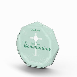 First Holy Communion, Script in Soft Green Award
