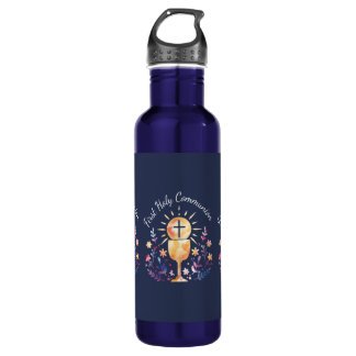 First Holy Communion  Stainless Steel Water Bottle