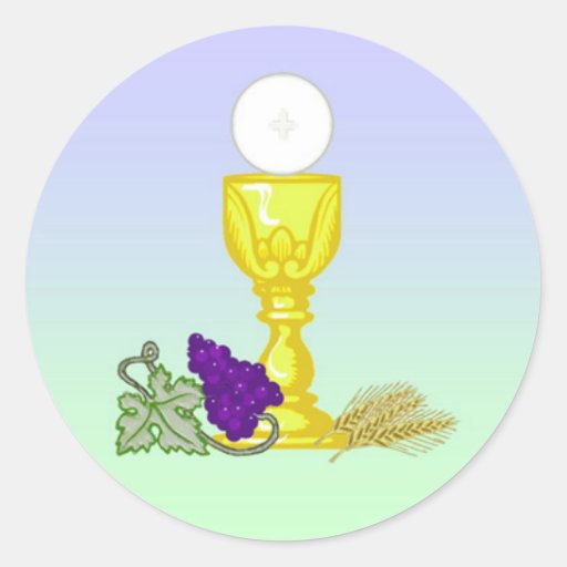 First Holy Communion Stickers | Zazzle