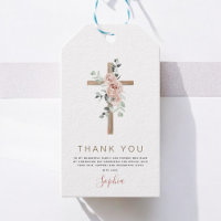 First Holy Communion Thank You Dusty Pink Rose