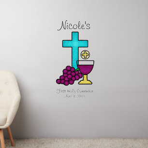 First Holy Communion Wall Decal