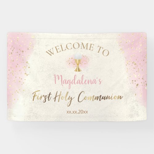 First Holy Communion welcome  Banner
