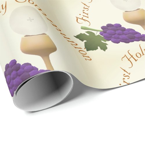 First Holy Communion Wrapping Paper