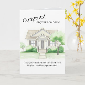 First Home Purchase Card 