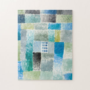 First house in a settlement - Paul Klee - Jigsaw Puzzle