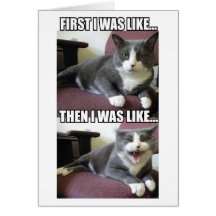 First I Was Like...