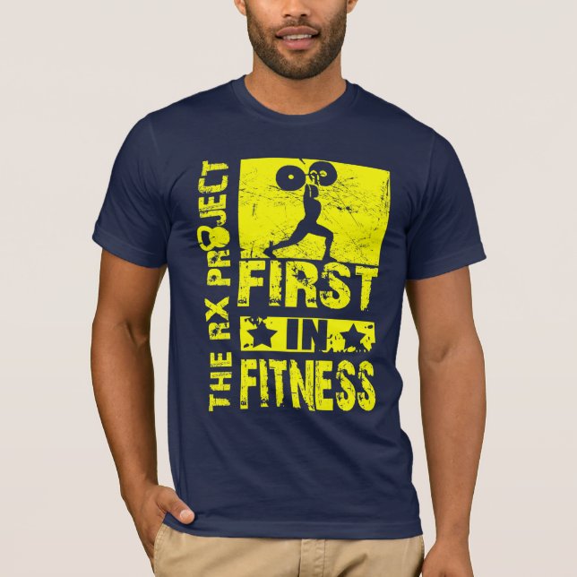 First in Fitness- Clean and Jerk T-shirt (Front)