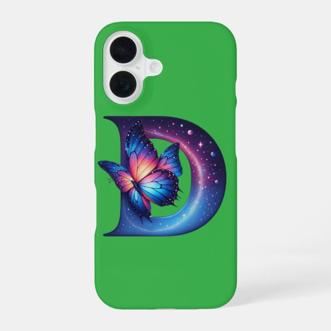 First initial iphone case (Back)