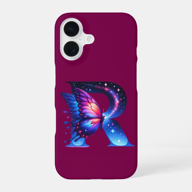 First initial iphone case (Back)