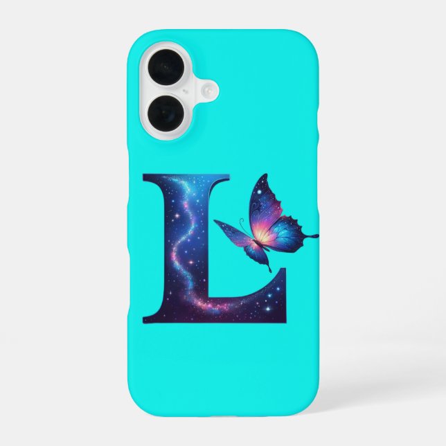 First initial iphone case (Back)