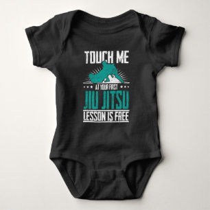 First Jiu Jitsu Lesson Is Free Brazilian BJJ Baby Bodysuit