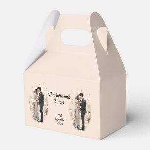 First Kiss Favor Boxes