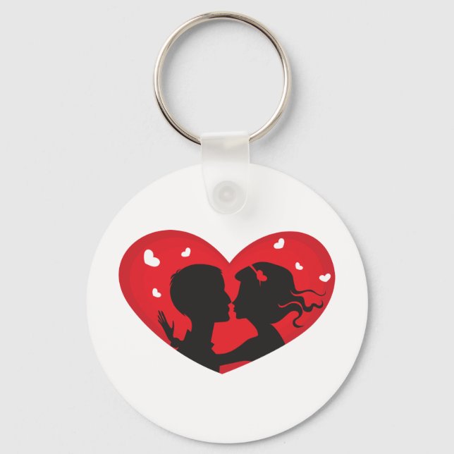 First Kiss Keychain (Front)