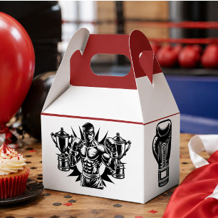 First Knockout Boxing Birthday Party Favor Boxes