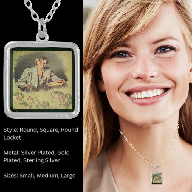 First Lady Anna Eleanor Roosevelt Silver Plated Necklace (First Lady Anna Eleanor Roosevelt Silver Plated Necklace)