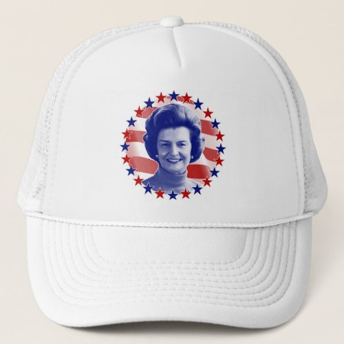 First Lady Betty Ford Stars and Stripes Trucker Hat