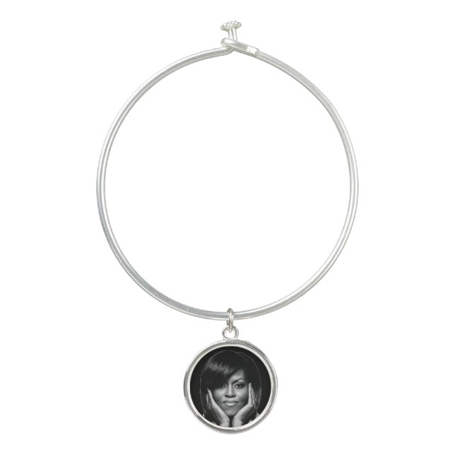 FIRST LADY MICHELLE OBAMA  BANGLE BRACELET (Front)
