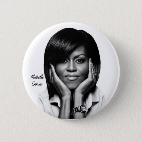 FIRST LADY MICHELLE OBAMA button