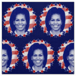 First Lady Michelle Obama Stars and Stripes Fabric