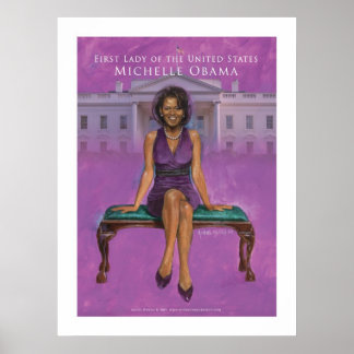 First Lady of the US.-Michelle Obama 23 x 30.67 Poster