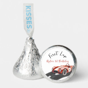 First Lap Race Car 1st Birthday  Hershey®'s Kisses®
