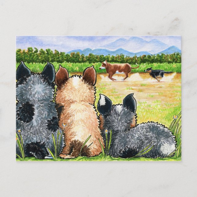 First Lesson by Andie Postcard (Front)